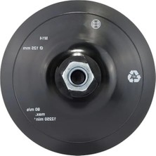 Esranın Dünyası 125 mm Çapında M14 Zımpara Tabanı