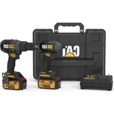 Esranın Dünyası 18 VOLT/4.0AH Li-Ion Şarjlı Darbeli Matkap ve Tornavida Seti