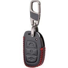 Esranın Dünyası Deri Anahtar Kılıfı - Hyundai Araç Modelleri Için Uyumlu