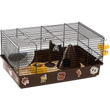 Esranın Dünyası Korsan Temalı Hamster Kafesi - Aksesuarlar Dahil 46 x 29,5 x 23 cm