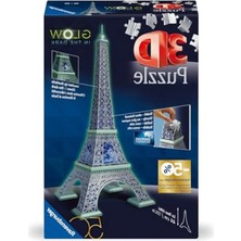 Esranın Dünyası Yapıştırıcısız 3D Eyfel Kulesi Puzzle Seti