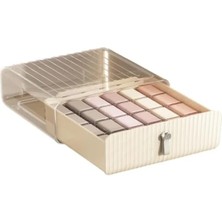 Esranın Dünyası 16 Bölmeli Çorap ve Iç Çamaşır Düzenleyici Kutu - Şeffaf Kapaklı