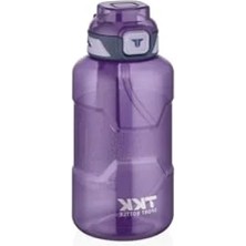 Esranın Dünyası 1500 ml Taşıma Askılı Tritan Su Matarası (Mor)