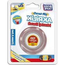 Esranın Dünyası Şeffaf Çift Taraflı Akrilik Montaj Bandı, 24 mm x 2 M