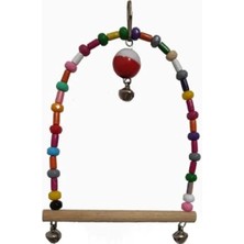 Esranın Dünyası Muhabbet Kuşu Salıncağı 9X12 cm - Eğlenceli Oyun Alanı