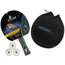 Esranın Dünyası Profesyonel Masa Tenisi Raket Seti + 3 Top + Kılıf