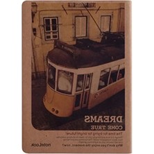 Esranın Dünyası Çizgisiz Kraft Defter, Sert Kapak A7, 128 Yaprak