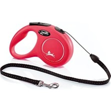 Esranın Dünyası Geri Çekilebilir Köpek Tasması, 4.9 M Uzunluk, 11.8 Kg'a Kadar Köpekler Için, Kırmızı
