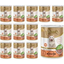Esranın Dünyası Somonlu Pate Yaş Mama, 400G x 12 Adet