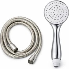 Esranın Dünyası Paslanmaz Çelik Duş Hortumu ve El Duşu Seti - 150 cm