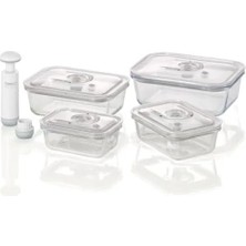 Esranın Dünyası 4 Adet Vakum Kabı Seti, Bpa Içermeyen, El Pompası Dahil