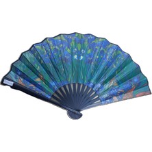 Hediye Sandalı Lüks Katlanabilir El Yelpazesi - Hediyelik Modern Yelpaze