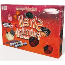 Esranın Dünyası Kabuk Boyama Etkinlik Seti - 12 Renk Akrilik Boya ile