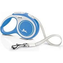 Esranın Dünyası Mavi Renkli 3 Meter Uzunlukta Rahat Köpek Tasması