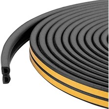 Esranın Dünyası Kapı Pencere Bandı Izolasyon - 3*2 mt.    6 Metre Antrasit Gri