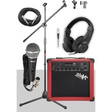 Esranın Dünyası 25 Watt USB Bluetooth Şarjlı Elektro Gitar Amfisi - Taşınabilir ve Pratik