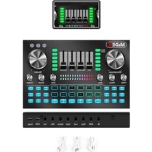 Esranın Dünyası Üst Seviye Şarjlı Ses Kartı ve Mikser - Canlı Yayın Için