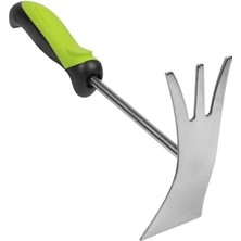 Esranın Dünyası Paslanmaz Çelik Çatallı 2'si 1 Arada Bahçe El Aleti