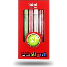 Esranın Dünyası Akrilik Marker Kalem Seti, 12 Adet