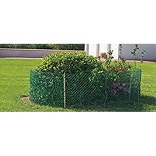 Esranın Dünyası Yüksek Dayanıklı Plastik Çevirme Çiti, Yeşil, 40 cm x 25 M