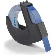 Esranın Dünyası Kendinden Yapışkanlı Kabartma Etiket Şeridi, 9 mm x 3 Mt, Mavi