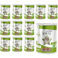 Esranın Dünyası Yetişkin Kediler Için Kuzulu Konserve Pate 400 gr x 12 Adet