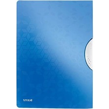 Esranın Dünyası A4 Sıkıştırmalı Dosya, Metalik Mavi