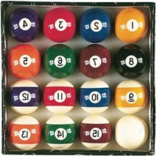 Esranın Dünyası 16 Parça Bilardo Top Seti