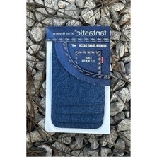 Esranın Dünyası 4'lü Paket Yapışkan Kot Arma Seti, Denim Onarım Yaması