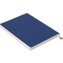 Esranın Dünyası Çizgili Defter - Esnek Vegan Deri Kapak, A5 Boyut (14.8X21 Cm)