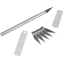 Esranın Dünyası Paslanmaz Çelik Kretuar Bıçağı - 5 Yedek ile