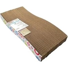 Esranın Dünyası Karton Kedi Tırmalama Tahtası - 21X44X6 cm