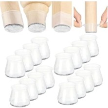 Esranın Dünyası 36 Adet Keçeli Silikon Zemin Koruyucular - 2-2,5 cm