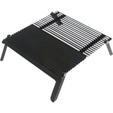 Esranın Dünyası Taşınabilir Çantalı Döküm Izgara - Özel Tasarım