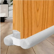 Esranın Dünyası Çift Taraflı Kapı Altı Izolasyon Süngeri - 86 Cm, Beyaz