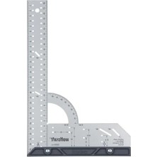 Esranın Dünyası Evrensel Açı Ölçer, 300 mm Kenar Uzunluğu, Çıkarılabilir Açılı Ray