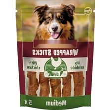 Esranın Dünyası Tavuk Sargılı Köpek Ödül Çubukları - 5'li Paket (5 x 125GR)