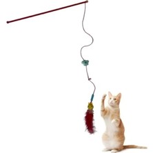 Esranın Dünyası Işıklı Tüylü Kedi Oltası, 105 cm