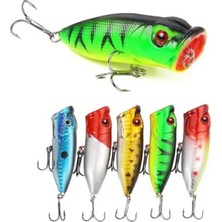 Esranın Dünyası 5 Adet Gerçekçi Crank Yem Seti - Tatlı ve Tuzlu Su Için