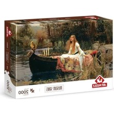 Esranın Dünyası 2000 Parça Shalott Leydisi Puzzle, Lisanslı Sanat Eseri