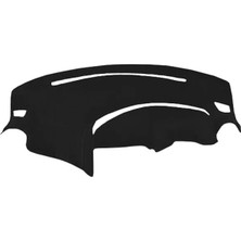 Esranın Dünyası Mazda 3 Için Siyah-Kenar Renkli Torpido Koruma Halısı (2009-2013)