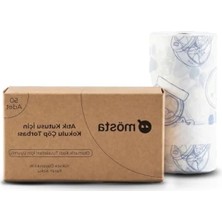Esranın Dünyası Kokulu & Büzgülü Kedi Tuvaleti Çöp Torbaları - 4 Litre Hazne Uyumlu (50 Adet)