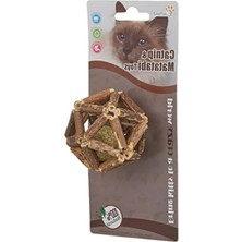 Esranın Dünyası Catnipli Matatabi Topu - Kedi Oyuncağı, 7cm