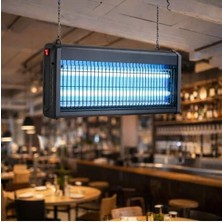 Esranın Dünyası 220V Elektrikli Uv Işıklı Sinek Öldürme Cihazı | 2X20W | 40 M² Etkili | Iç Mekân Kullanımı