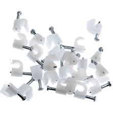 Esranın Dünyası 25 Adet Tek-Iş Kablo Tutucu, Kroşe No 1