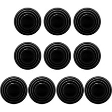 Esranın Dünyası Siyah Kapı Ses ve Darbe Emici Pad - 10 Adet