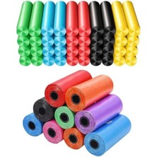 Esranın Dünyası Taşınabilir Evcil Hayvan Atık Toplama Torbası, 8'li Rulo