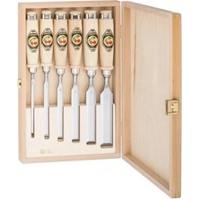 Esranın Dünyası 6 Parçalı Keski Seti - Cilalı Kiraz Aletleri