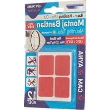 Esranın Dünyası Hazır Kesilmiş Şeffaf Montaj Bandı - 12'li Set