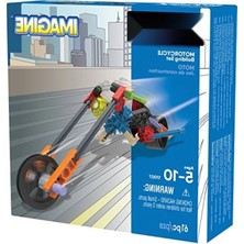 Esranın Dünyası 61 Parça Motosiklet Yapım Seti - Eğlenceli Tasarım
